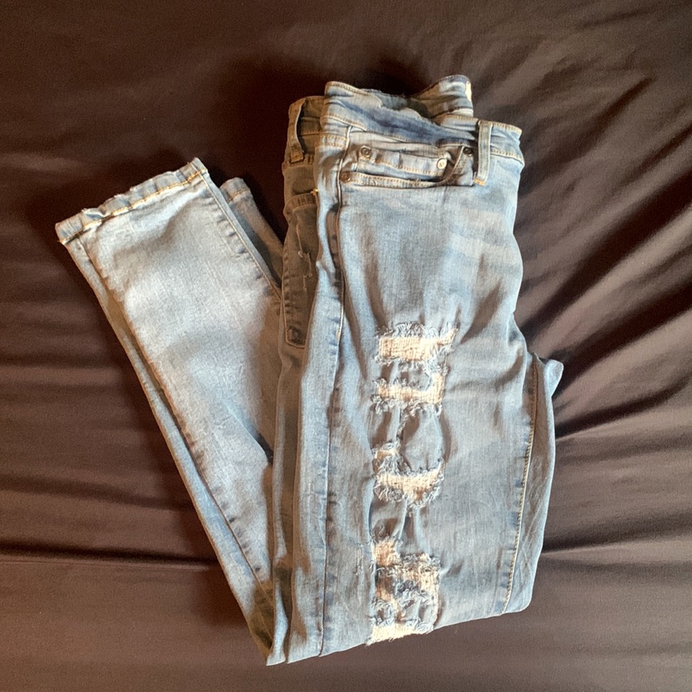 REFINERY REPUBLIC Distressed Denim Stretch Comfort Jeans NWT - Picture 5 of 9